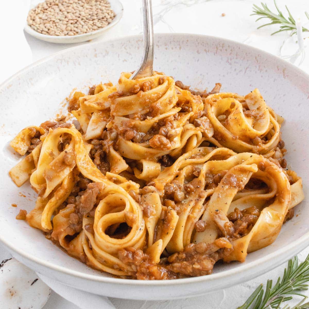 Easy Lentil Bolognese: Meaty Texture Without the Meat